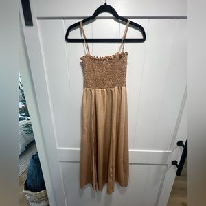 Resa Ashley Dress Rose Gold